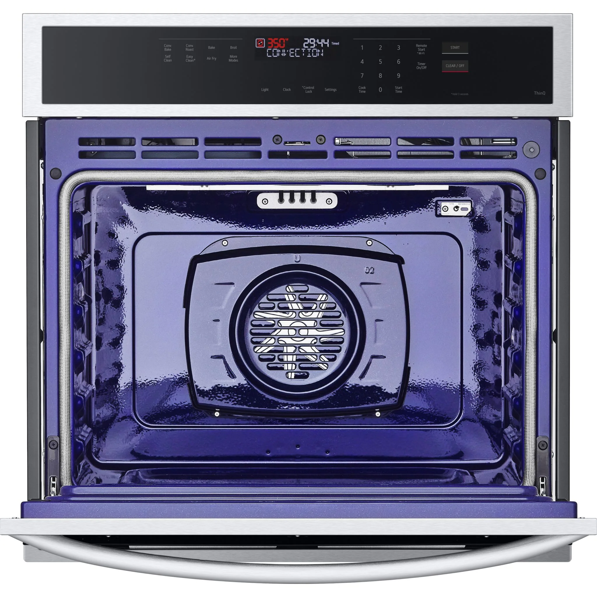 LG 4.7 cu. ft. Smart Wall Oven with Convection and Air Fry - Stainless (WSEP4723F) - Image 11