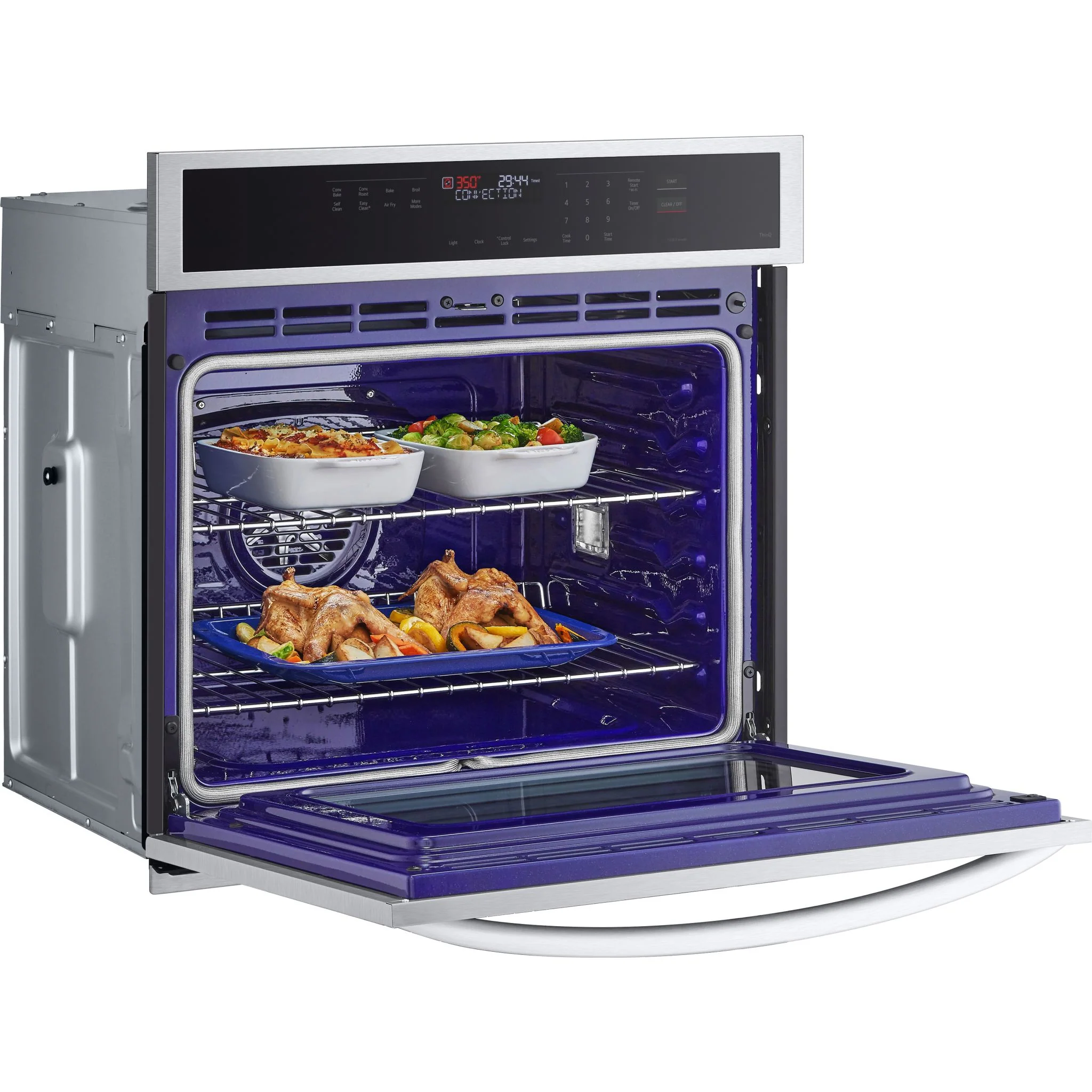 LG 4.7 cu. ft. Smart Wall Oven with Convection and Air Fry - Stainless (WSEP4723F) - Image 14