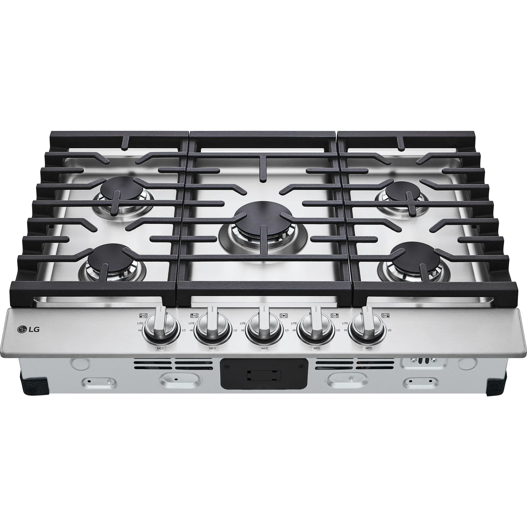 LG 30” Gas Cooktop with UltraHeat™ 20K BTU Burner - Stainless (CBGJ3023S) - Image 7
