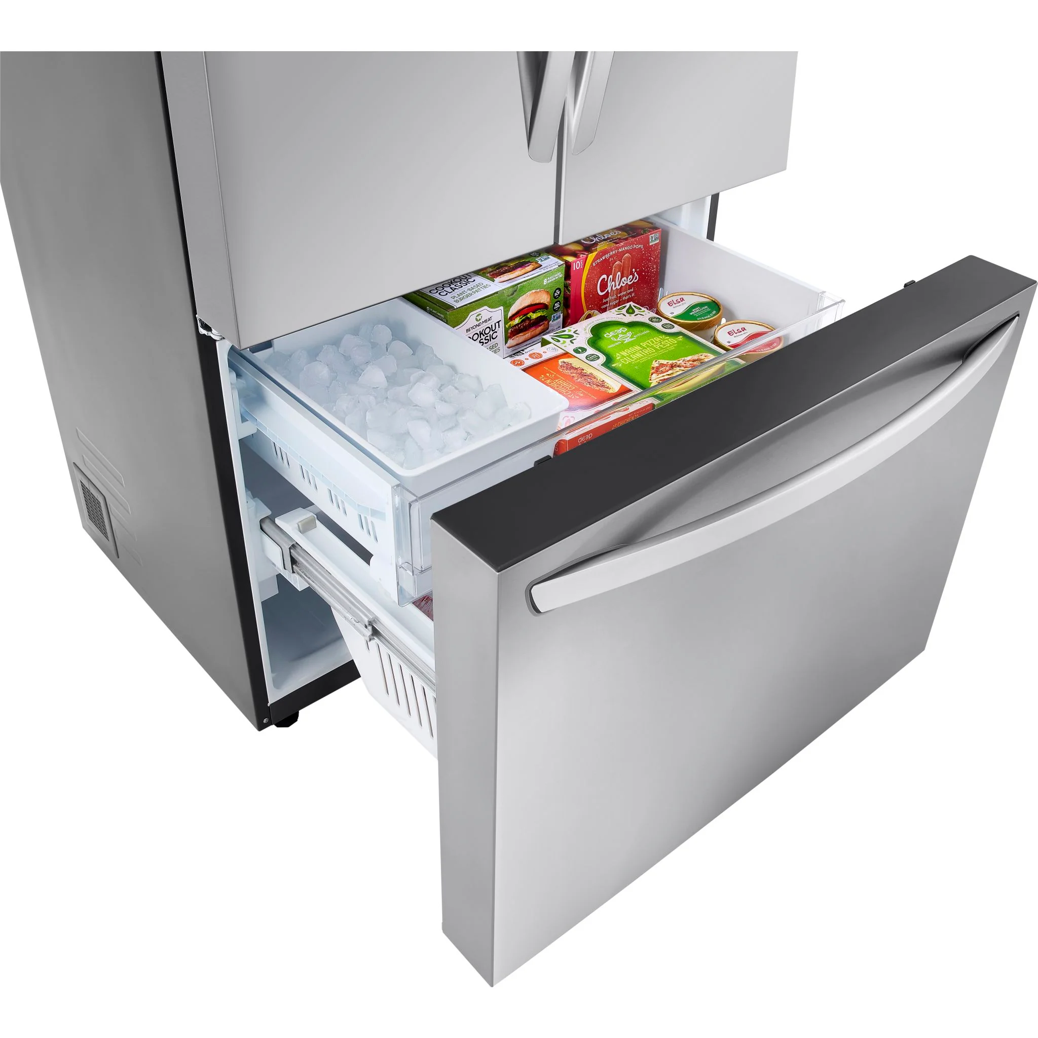 LG 27 cu. ft. Smart Counter-Depth MAX™ French Door Refrigerator - Stainless (LRFLC2706S) - Image 15