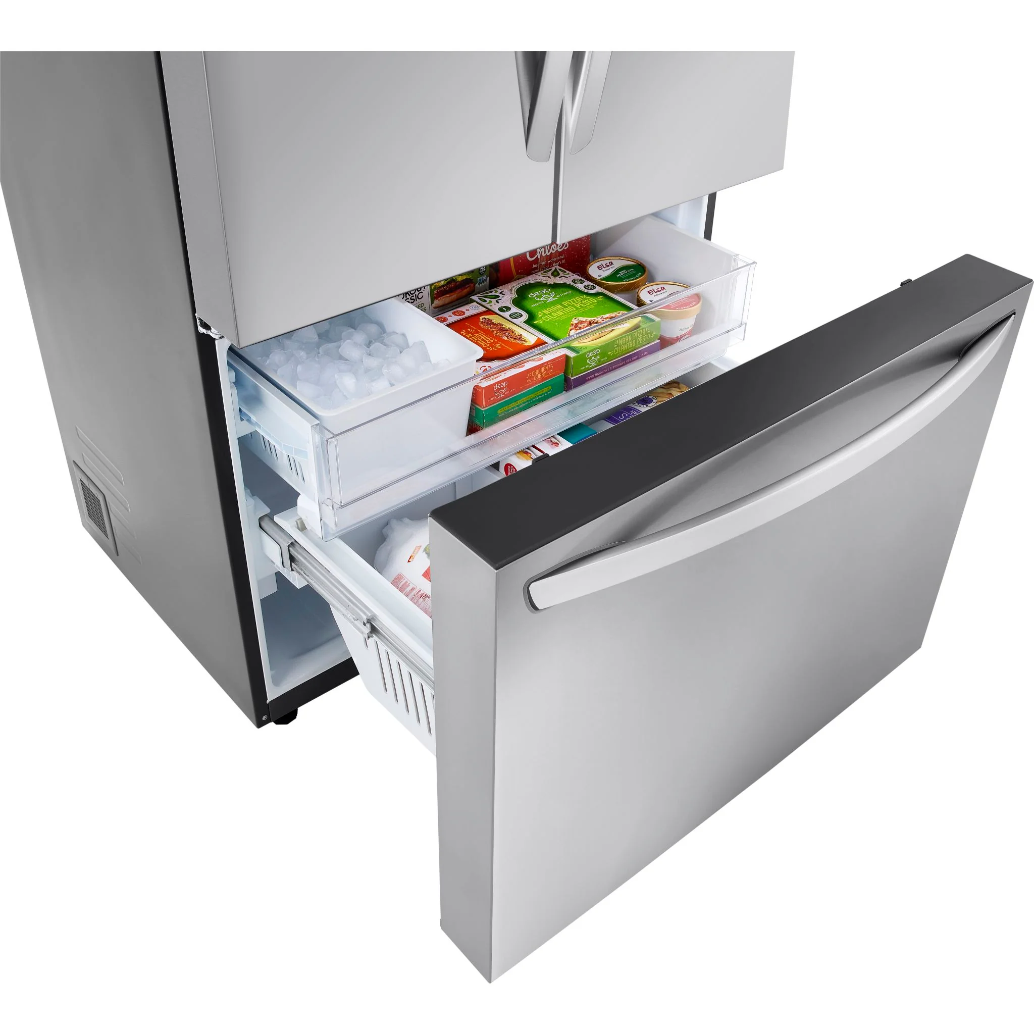 LG 27 cu. ft. Smart Counter-Depth MAX™ French Door Refrigerator - Stainless (LRFLC2706S) - Image 16