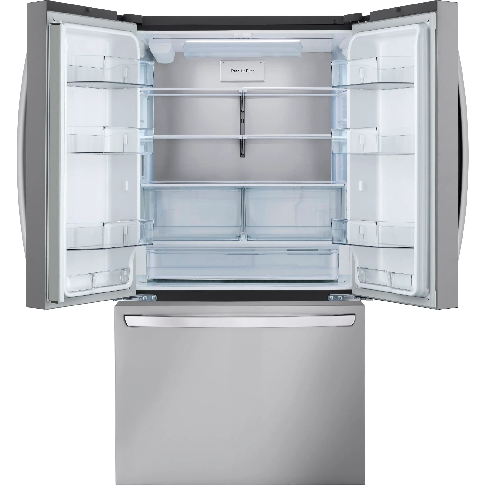 LG 27 cu. ft. Smart Counter-Depth MAX™ French Door Refrigerator - Stainless (LRFLC2706S) - Image 6
