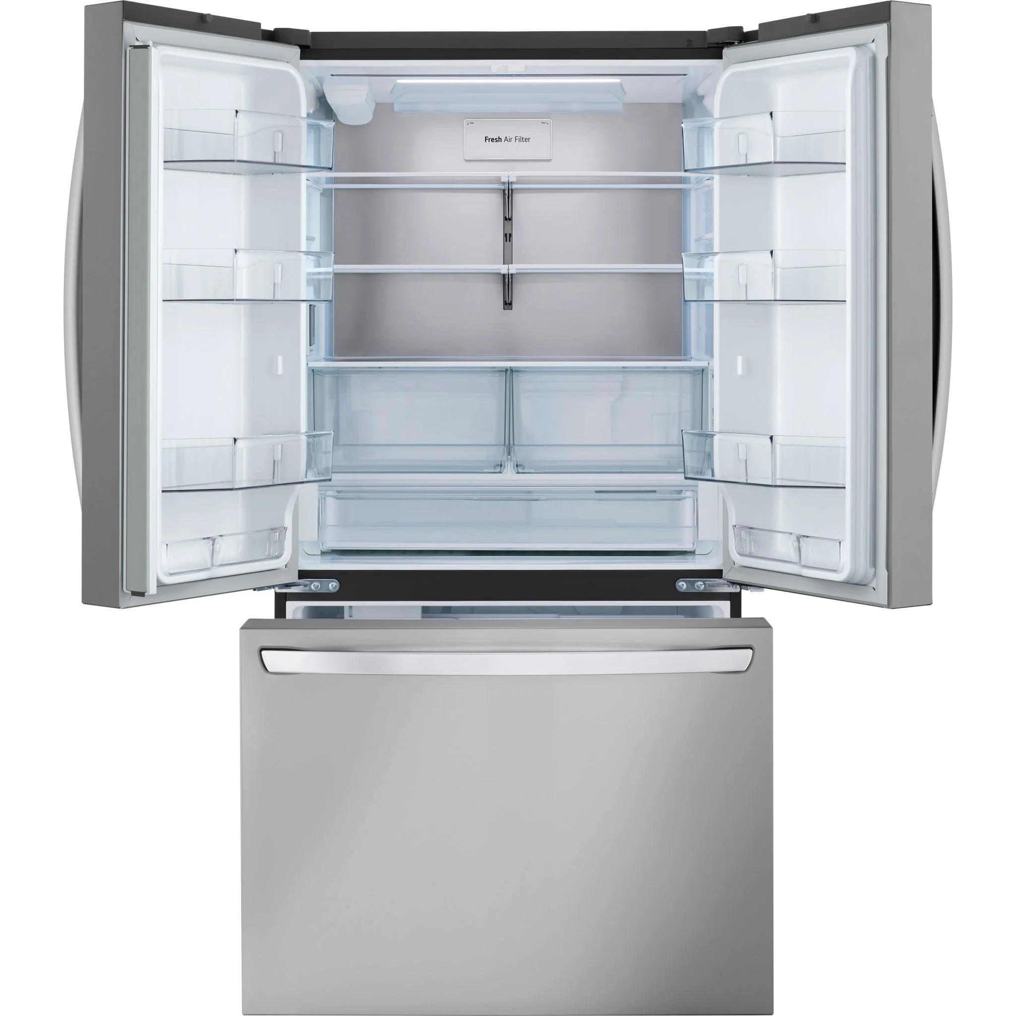 LG 27 cu. ft. Smart Counter-Depth MAX™ French Door Refrigerator - Stainless (LRFLC2706S) - Image 7