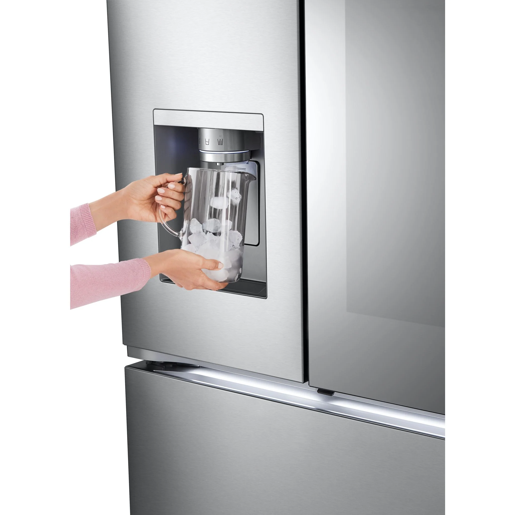 LG 26 cu. ft. Counter-Depth French Door Refrigerator - Stainless Steel - Stainless (LRYKC2606S) - Image 11
