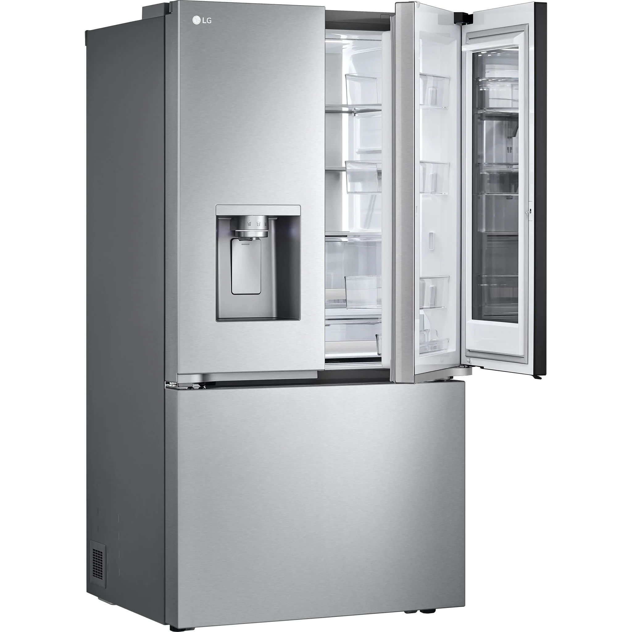 LG 26 cu. ft. Counter-Depth French Door Refrigerator - Stainless Steel - Stainless (LRYKC2606S) - Image 12