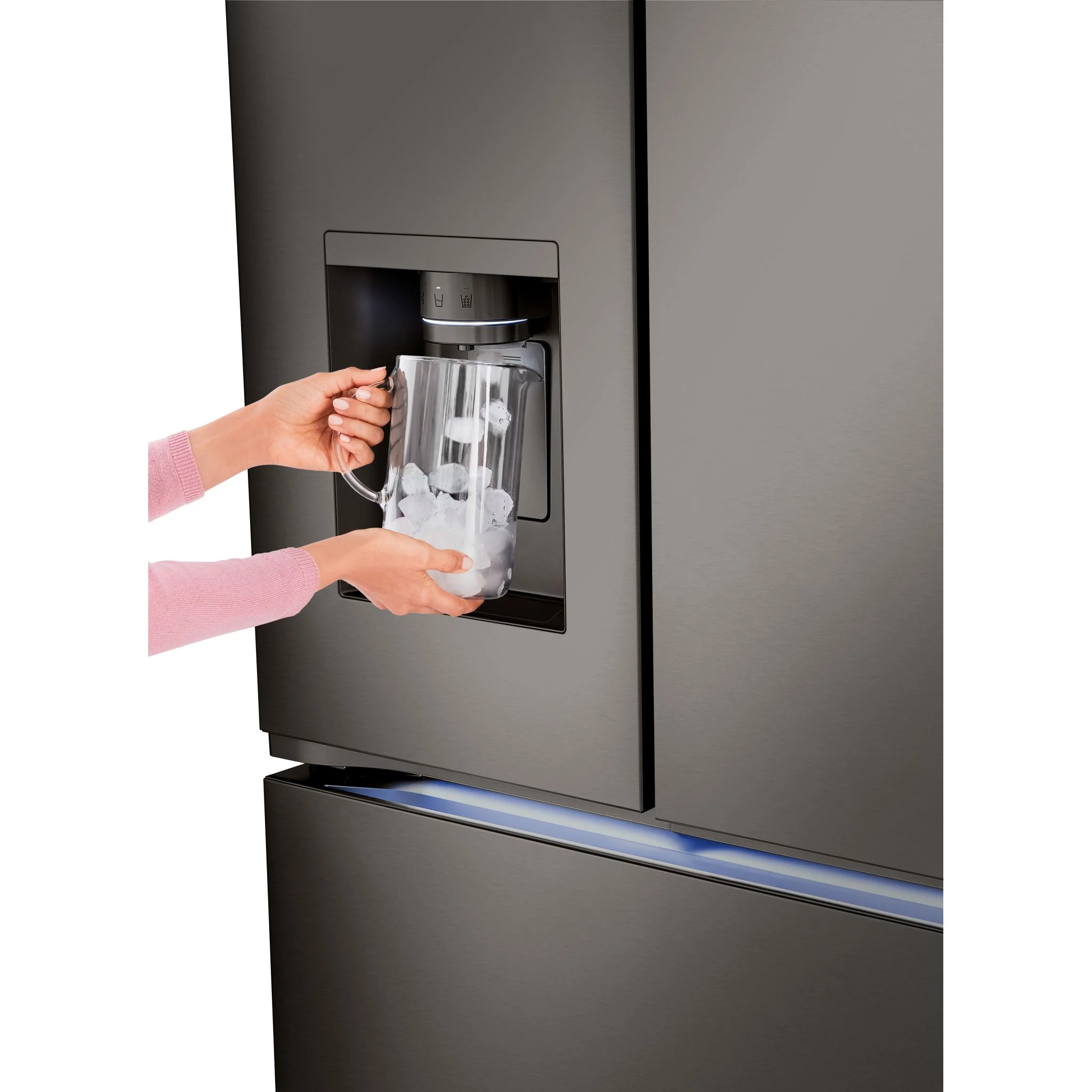 LG 26 cu. ft. Smart Counter-Depth MAX™ French Door Refrigerator with Four Types of Ice - Stainless (LRYXC2606D) - Image 16