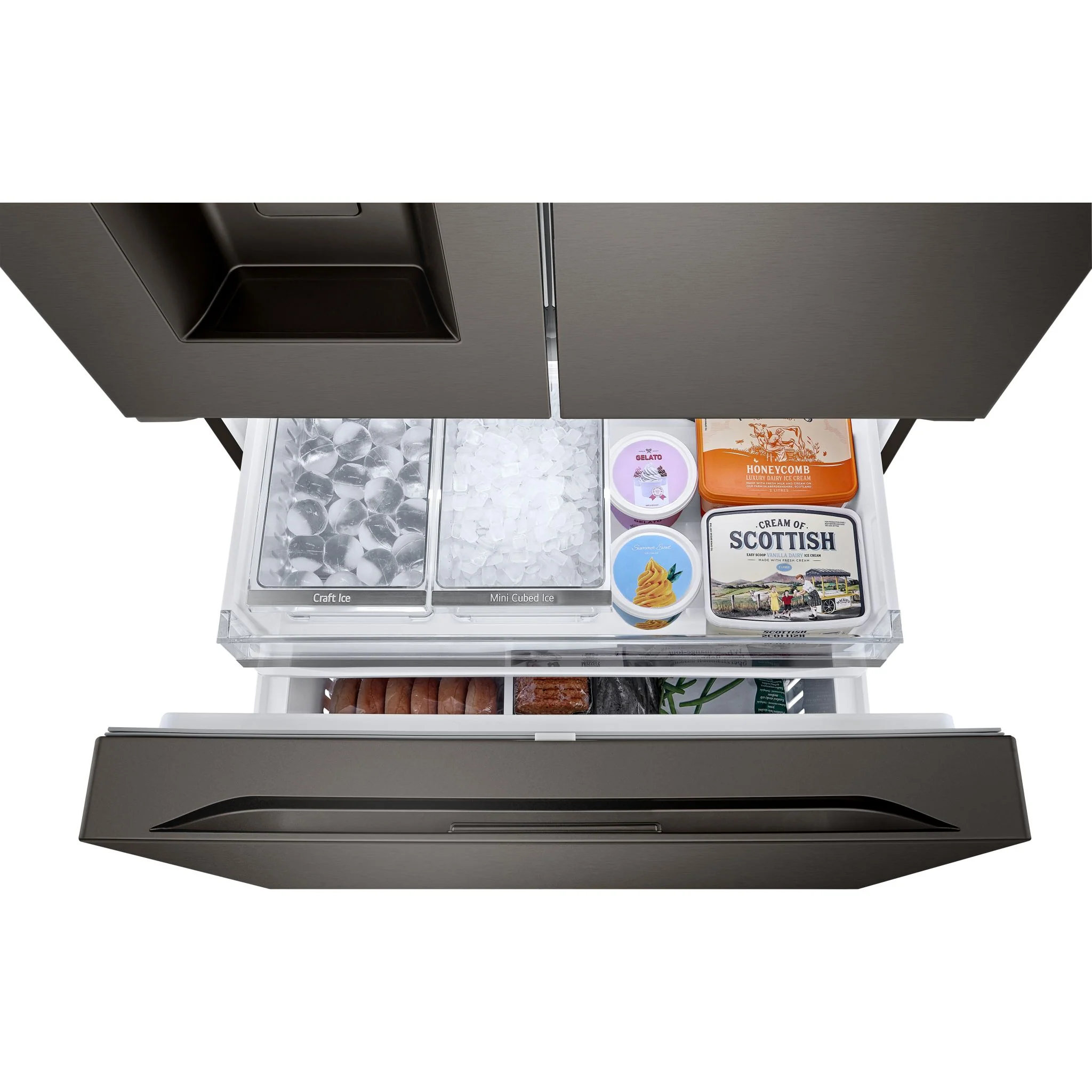 LG 26 cu. ft. Smart Counter-Depth MAX™ French Door Refrigerator with Four Types of Ice - Stainless (LRYXC2606D) - Image 25