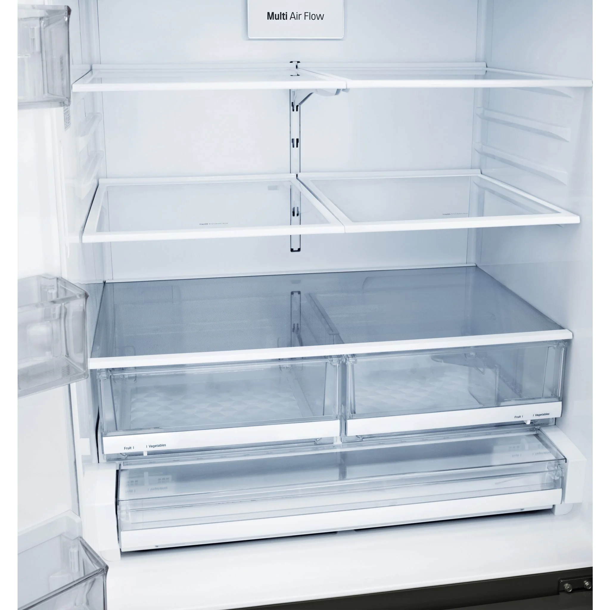 LG 28 cu.ft 3 Door French Door, Standard Depth, Ice and Water with Single Ice - Black Stainless (LRFS28XBD) - Image 12