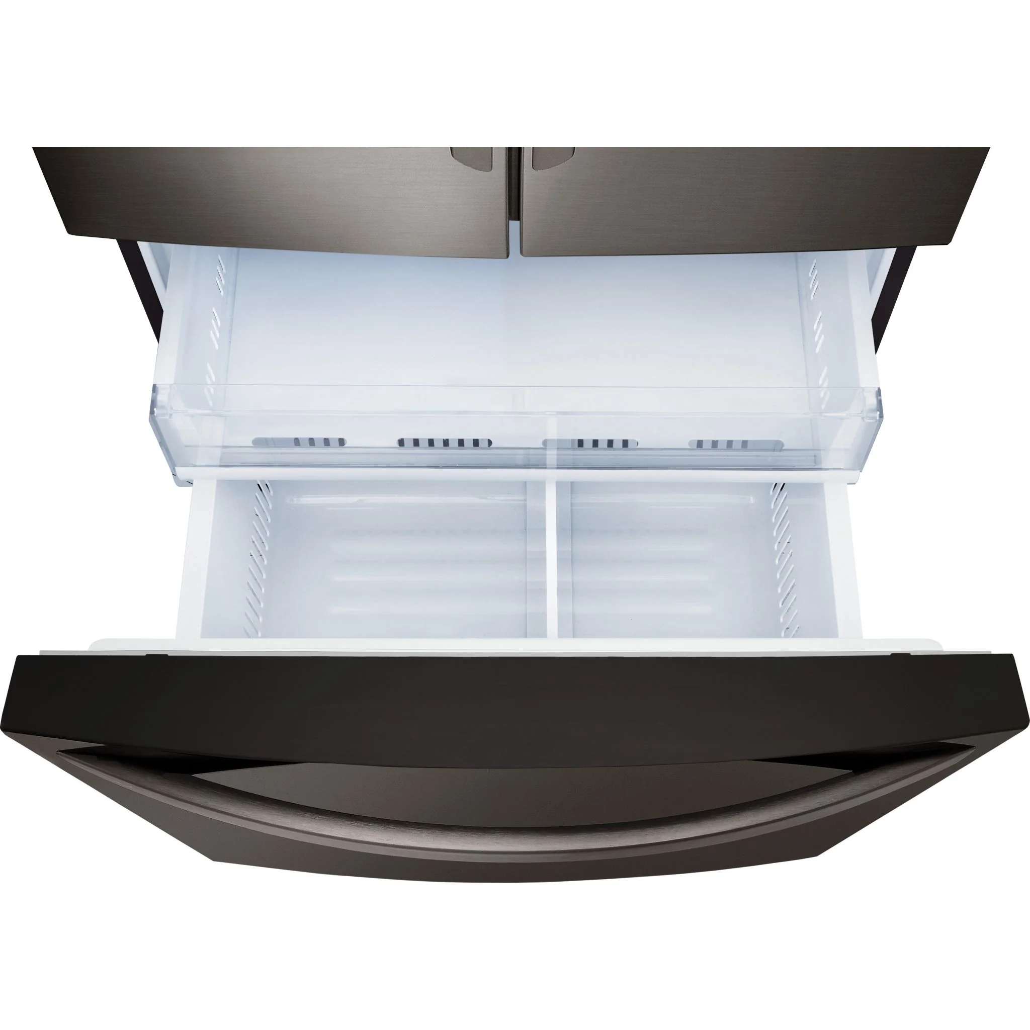 LG 28 cu.ft 3 Door French Door, Standard Depth, Ice and Water with Single Ice - Black Stainless (LRFS28XBD) - Image 22