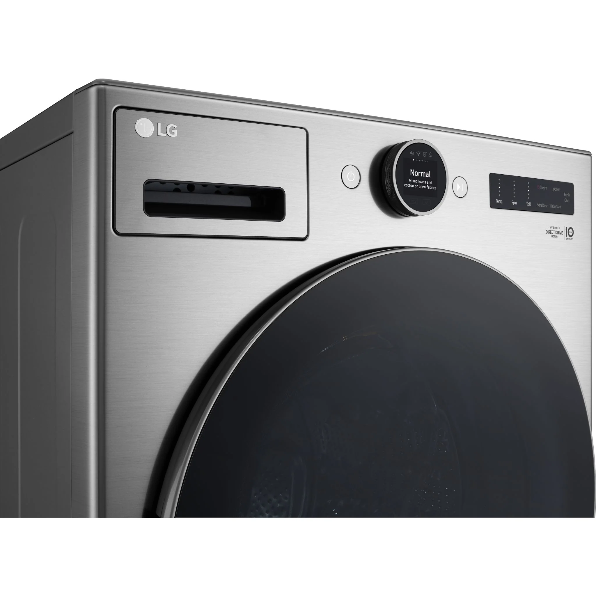 LG 5.2 cu. ft. Capacity Smart Front Load ENERGY STAR® Washer with TurboWash® 360° and AI DD® Built-In Intelligence - VCM (WM5500HVA) - Image 16