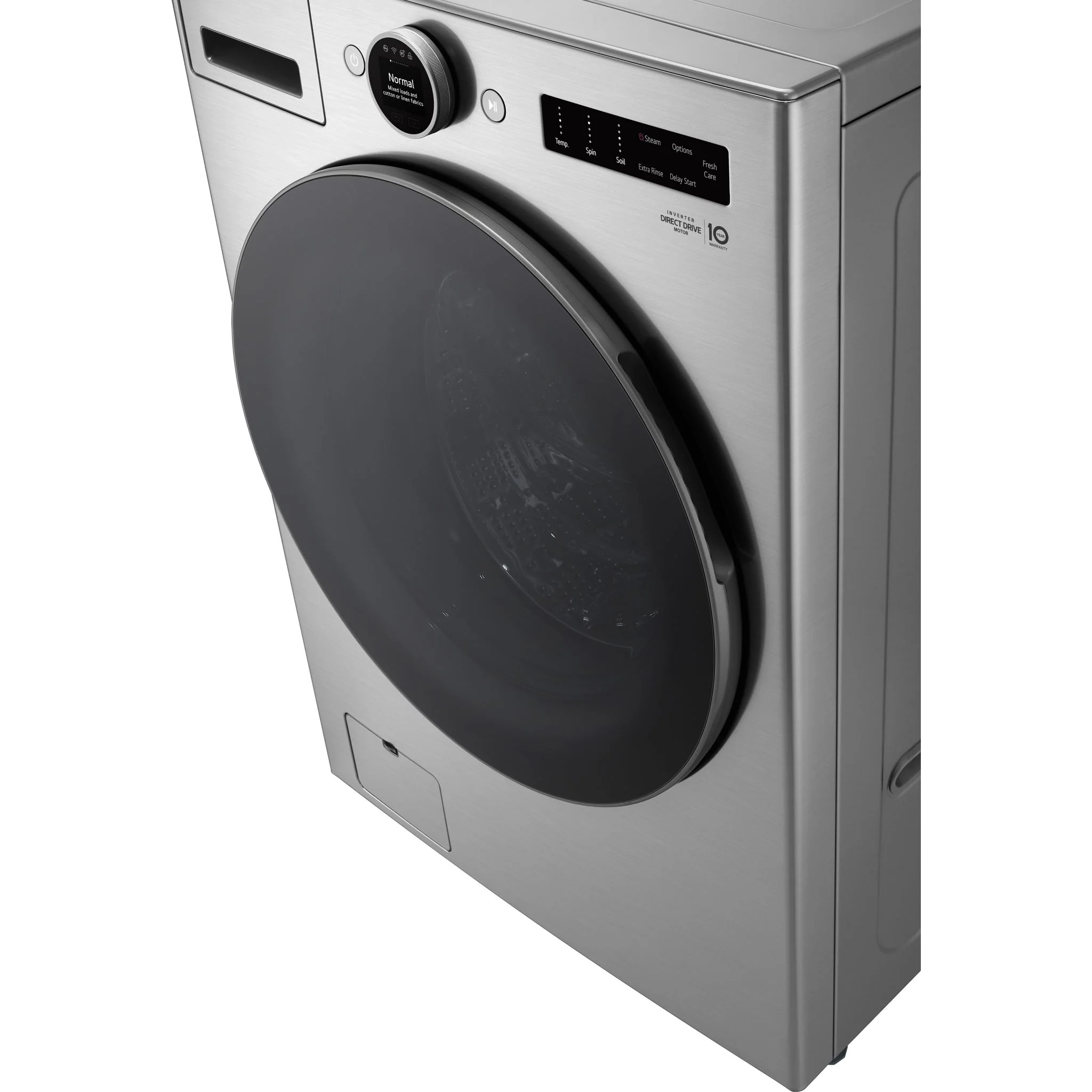 LG 5.2 cu. ft. Capacity Smart Front Load ENERGY STAR® Washer with TurboWash® 360° and AI DD® Built-In Intelligence - VCM (WM5500HVA) - Image 18
