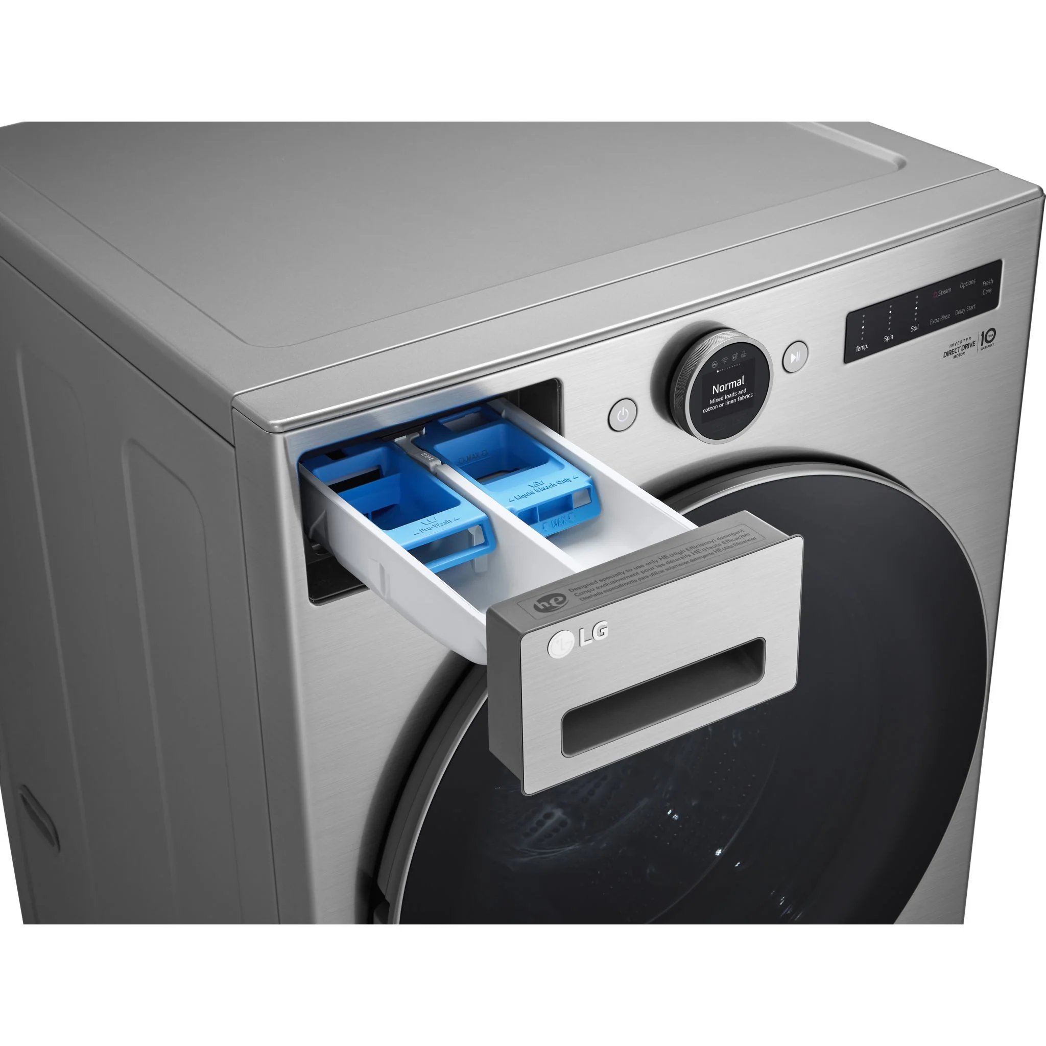 LG 5.2 cu. ft. Capacity Smart Front Load ENERGY STAR® Washer with TurboWash® 360° and AI DD® Built-In Intelligence - VCM (WM5500HVA) - Image 20