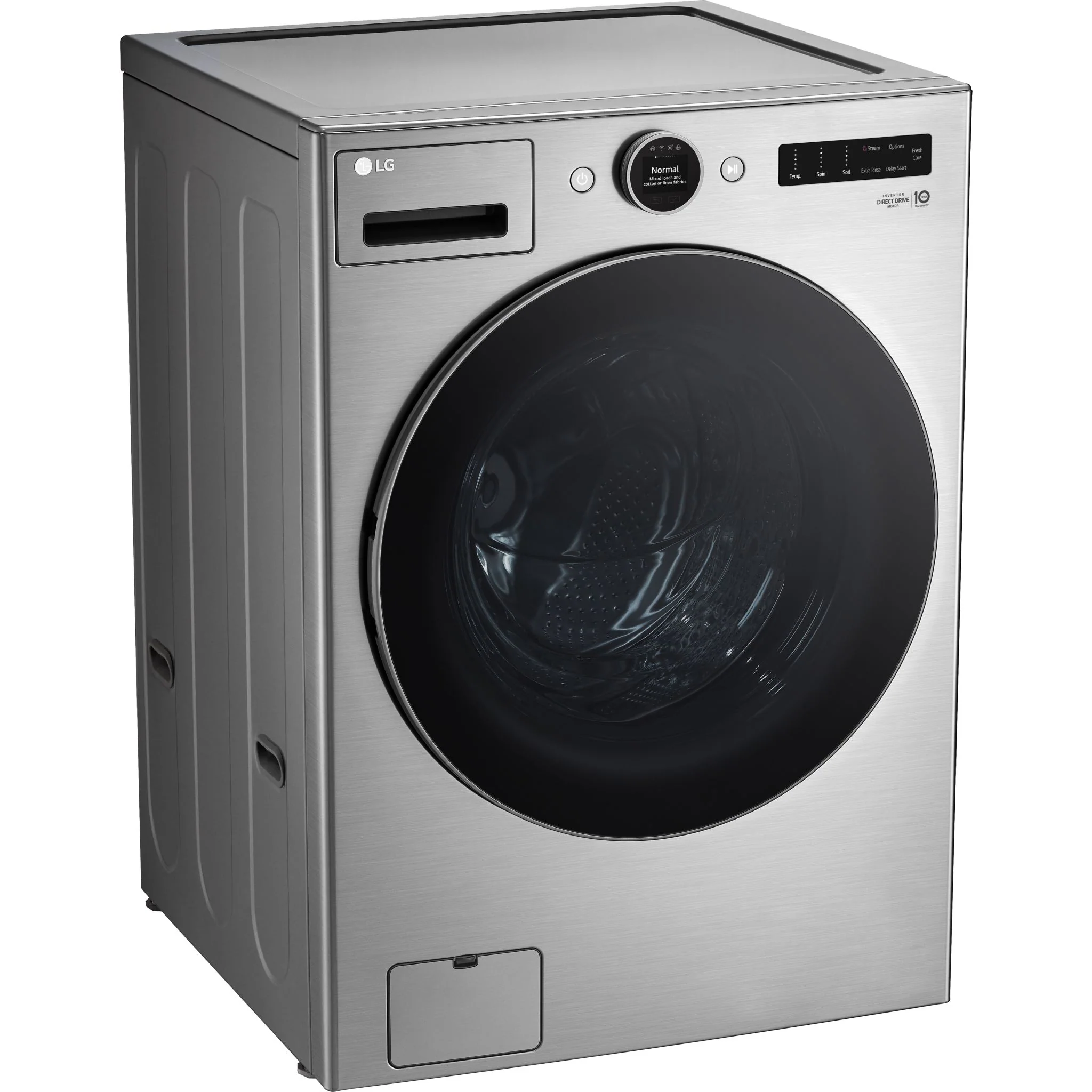 LG 5.2 cu. ft. Capacity Smart Front Load ENERGY STAR® Washer with TurboWash® 360° and AI DD® Built-In Intelligence - VCM (WM5500HVA) - Image 3