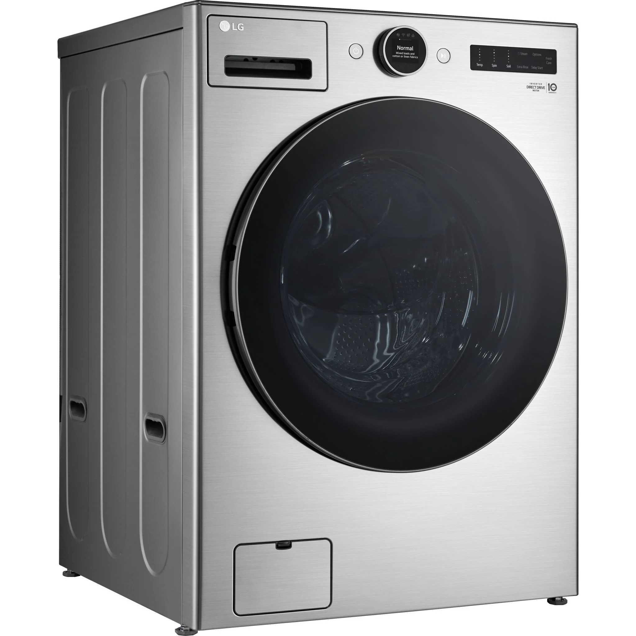 LG 5.2 cu. ft. Capacity Smart Front Load ENERGY STAR® Washer with TurboWash® 360° and AI DD® Built-In Intelligence - VCM (WM5500HVA) - Image 4