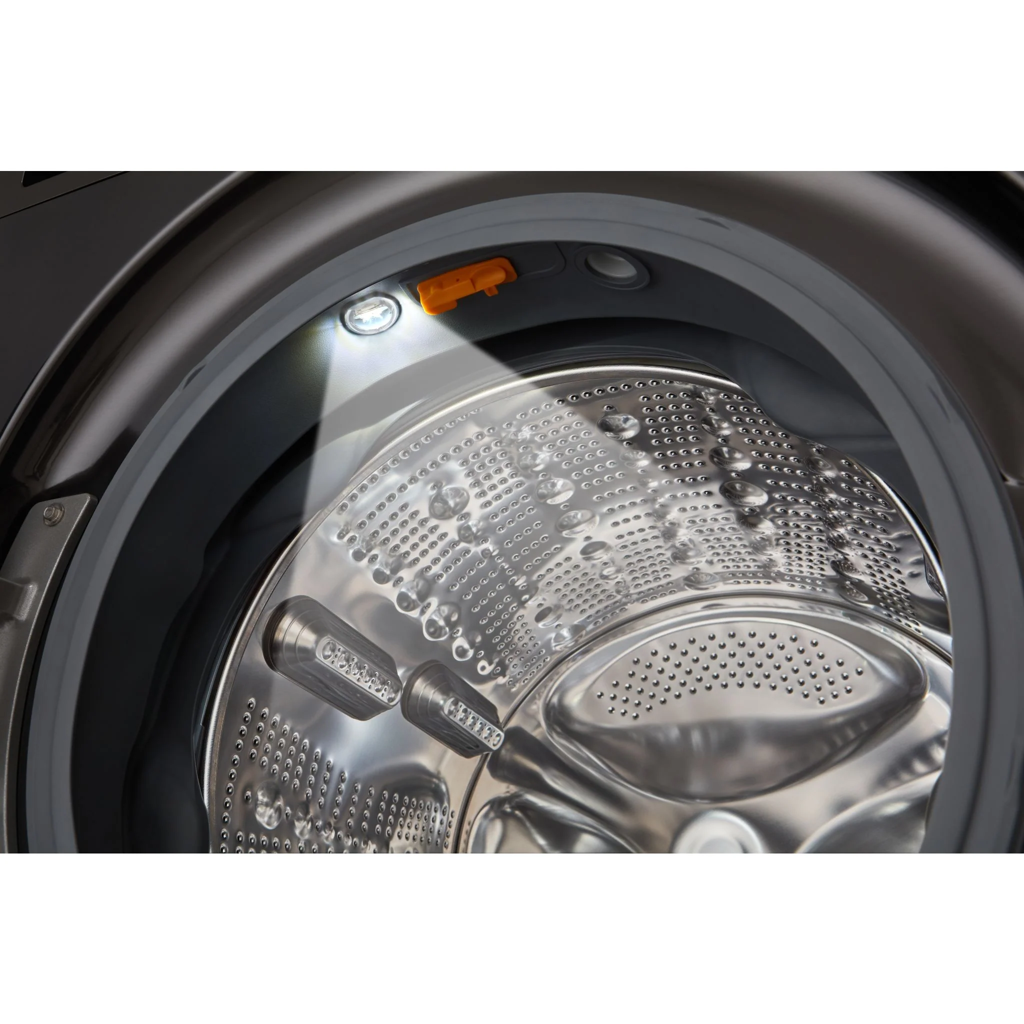 LG 5.8 cu. ft. Mega Capacity Smart Front Load ENERGY STAR® Washer with TurboWash®360° and AI DD™ Built-In Intelligence - Black Steel (WM6500HBA) - Image 16