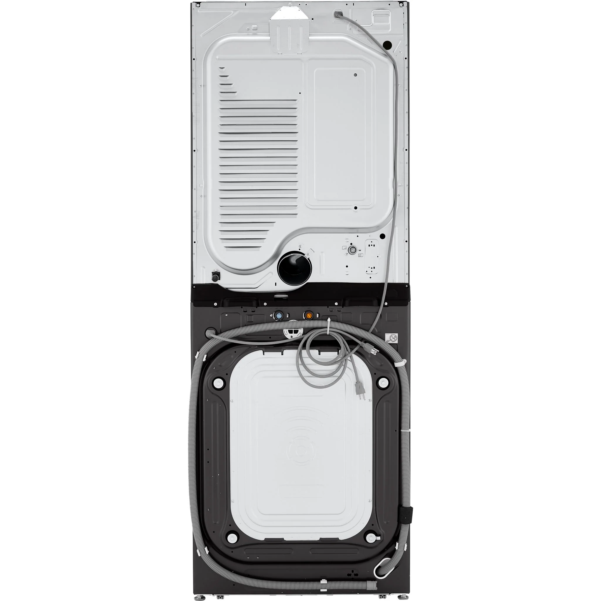 LG Single Unit Front Load LG WashTower® with Centre Control™ 5.2 cu. ft. Washer and 7.4 cu. ft. Gas - Black (WKGX201HBA) - Image 24