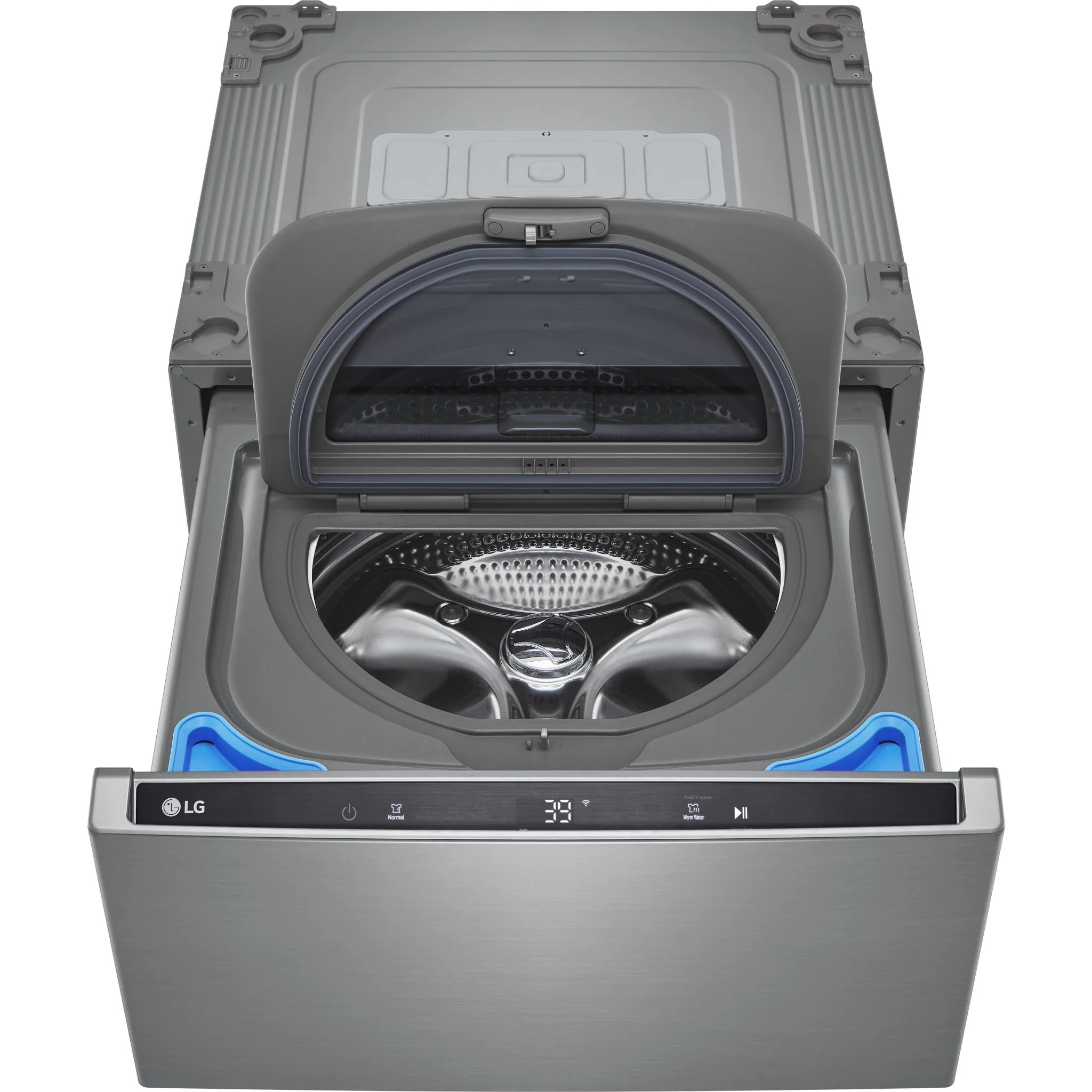 LG 27'' SideKick™ Pedestal Washer - VCM (WD300CV) - Image 4