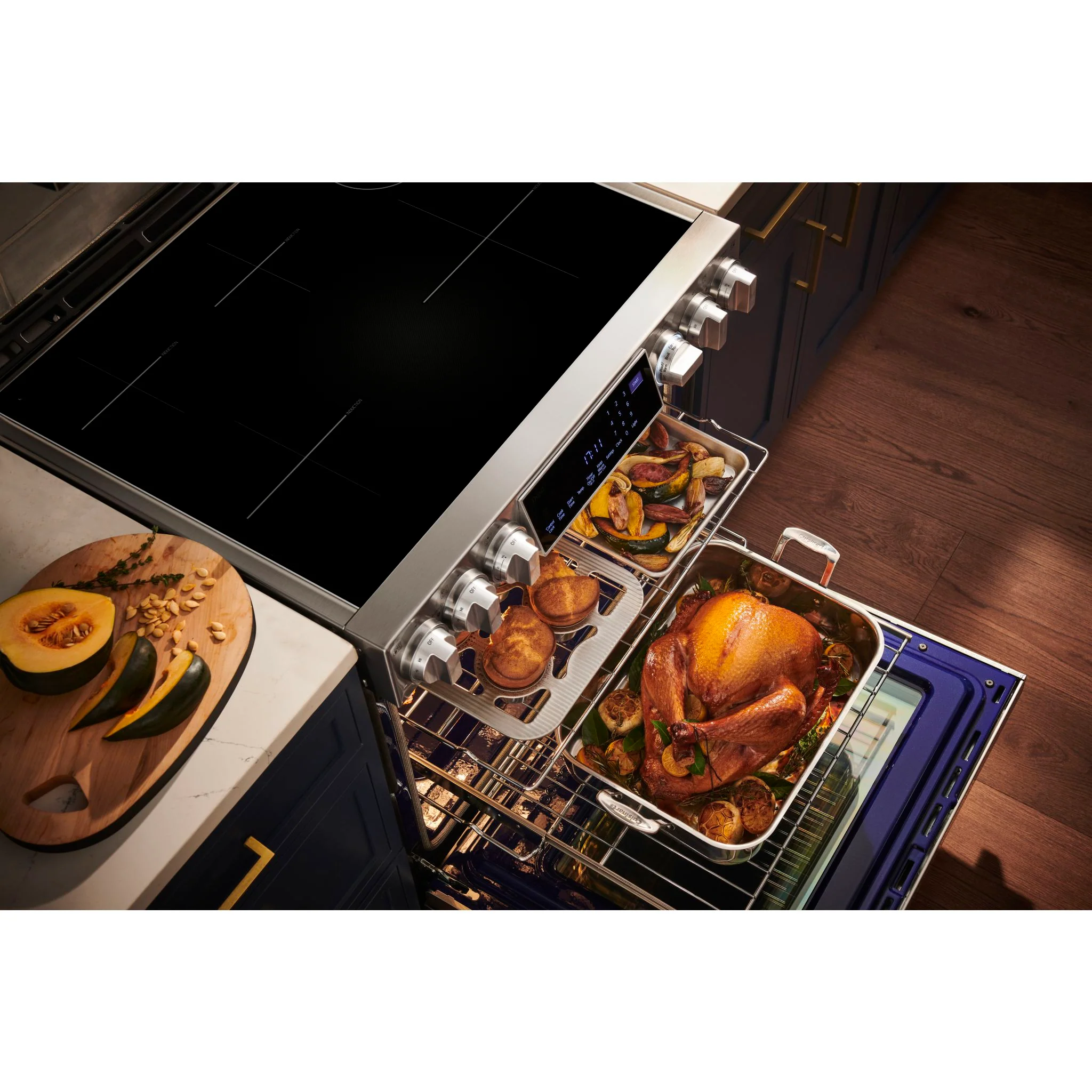 LG Studio 6.3 cu. ft. InstaView® Induction Slide-in Range with Air Fry and Air Sous Vide - Stainless (LSIS6338F) - Image 19